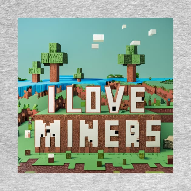 I Love Miners by TheArtistStop